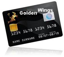 Adquira já seu Cartao Golden Wings e faça parte do nosso clube.